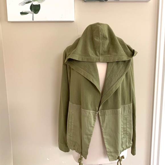 Anthropologie Jackets & Blazers - ANTHRO▪️Postmark Anorak Green Open Jacket. XS